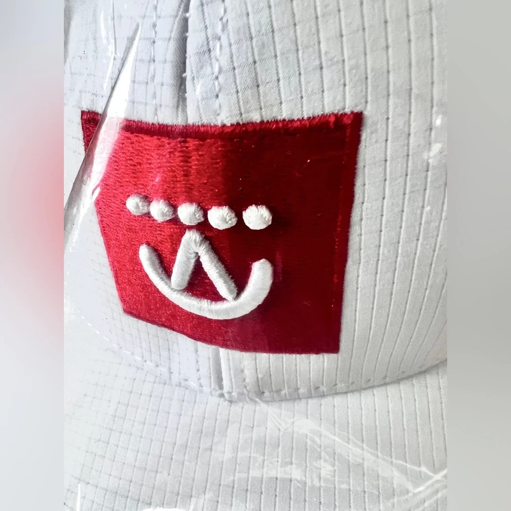 AirGolfing Professional Performance Golf Hat White adjustable Anti-UV New